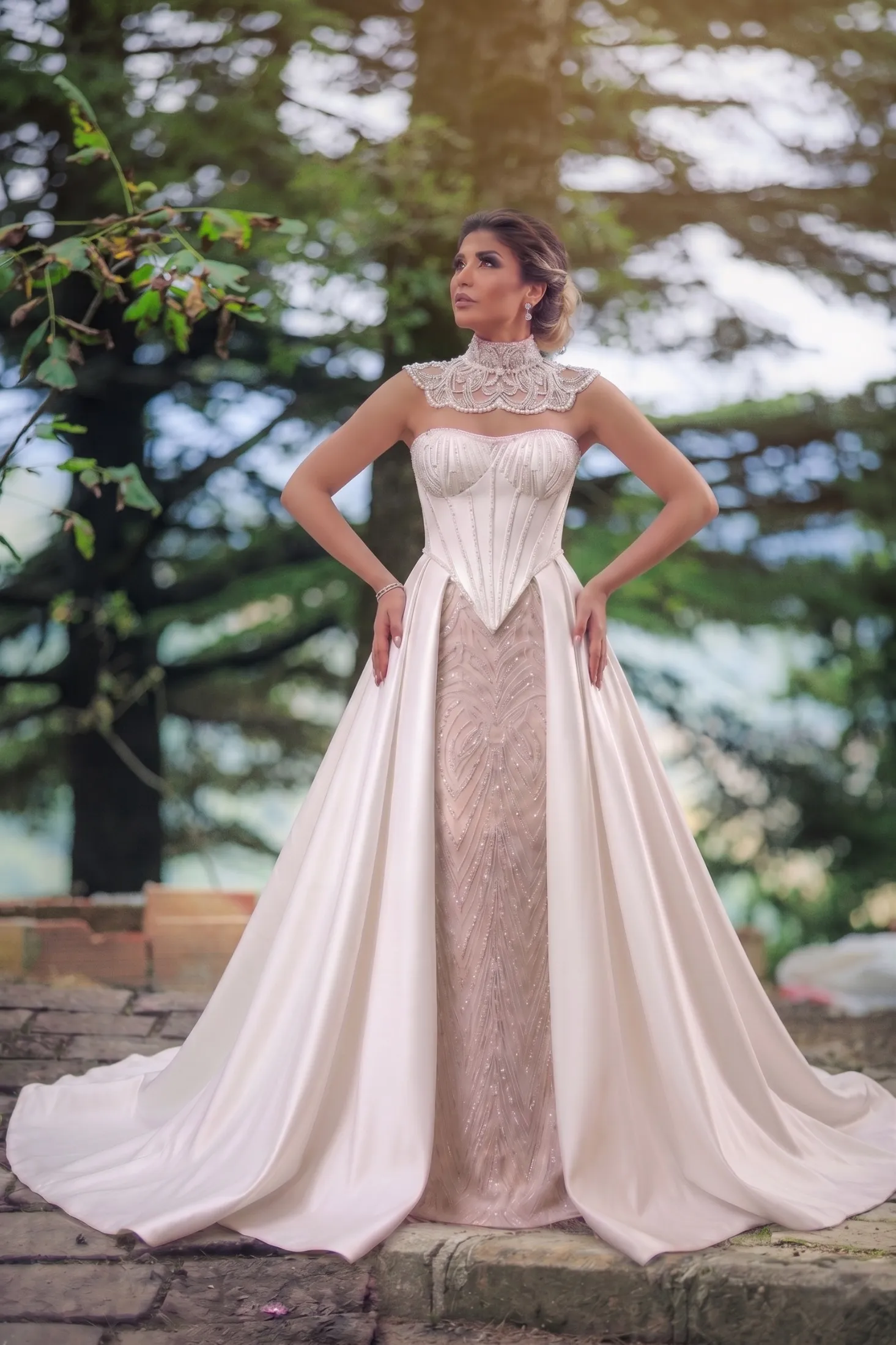 The Regal Mauve Corset